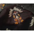 thumbnail image 4 of oneOone Silk Tabby Fabric Leaves|Bird & Floral Block Print Fabric By Yard 42 Inch Wide, 4 of 4