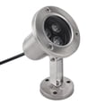 thumbnail image 1 of LED Underwater Pond Light, Stainless Steel IP68, 3W, Bright for Fountain, Diving Pools, Simple Installation, Energy Saving, 1 of 7