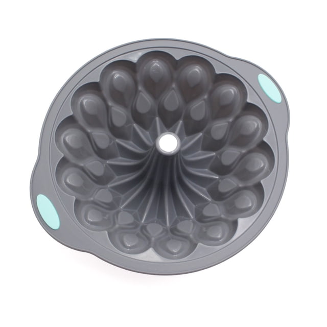 Ohufall Non-stick Silicone Fluted Cake Pan Bread Pan Baking Pan For Oven Thread Woven Baking Tray