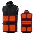 thumbnail image 2 of Heated Jacket for Men Smart 3 Heating Levels Heated Vest Lightweight Electric Puffer Coat Sleeveless/Long Sleeve, 2 of 3