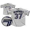 thumbnail image 1 of Hernandez Signed Blue Jays Jersey, 1 of 1
