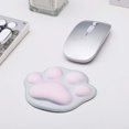 thumbnail image 3 of Small Cats Paw Mouse Pad With Wrist Support Cushion Soft Silicon WristRest Mousepad Ergonomic Computer Mouse Pads, 3 of 6