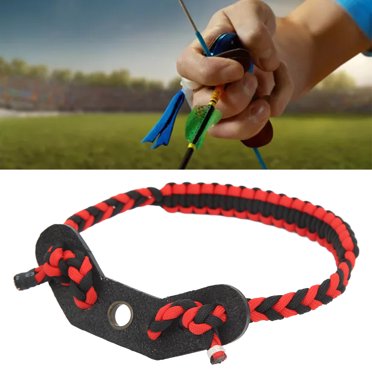 Bow Archery Wrist Sling, Thickened Nylon Rope Adjustable Durable Archery Rope Wrist for Shooting