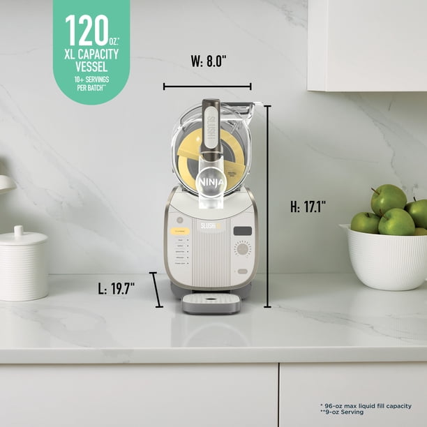 Ninja SLUSHi XL Smart Frozen Drink Maker, 128 oz, Crema - Walmart.ca