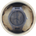 thumbnail image 1 of Angie Wood Creations Montre pour Homme en Bois de Santal Foncé avec Bracelet Assorti, 1 of 7