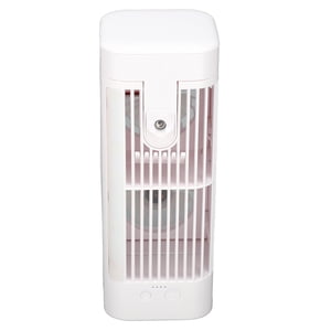 Portatif Air Conditionneur, 120ml Lumière de nuit du réservoir d'eau ABS USB portatif Air Ventilateur de conditionnement 3 Vitesses pour la chambre