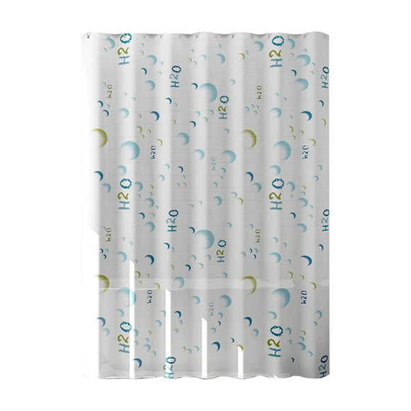 Shower Curtain Hooks,Shower Curtains for Bathroom Bathroom Shower Curtain Proof Printed Shower Curtain Bathroom Curtain Toilet Partition Curtain No Need to Punch Holes to Provide Hook
