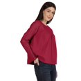 thumbnail image 2 of Moomaya Haut en Dentelle Style Victorien pour Femmes Manches Longues Tunique Décontractée Unie, 2 of 6