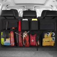 thumbnail image 1 of Car Boot Organiser 3rd Gen [7 times Upgrade] Super Capacity Car Organiser, Equipped With [Robust Elastic Net & 4 Magic Stick] Car Boot Tidy Storage, 1 of 5