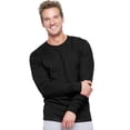 thumbnail image 1 of Hanes Beefy-T T-Shirt à Manches Longues pour Hommes, TG, Noir, 1 of 1