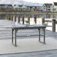 thumbnail image 2 of Pemberly Row Transitional Extendable Patio Dining Table in Gray Wash, 2 of 13