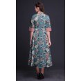 thumbnail image 3 of Bimba Robe Longue Décontractée d'Été Sans Manches à Fente avant Imprimée à Fleurs pour Femmes - Xxx-Grand, 3 of 5