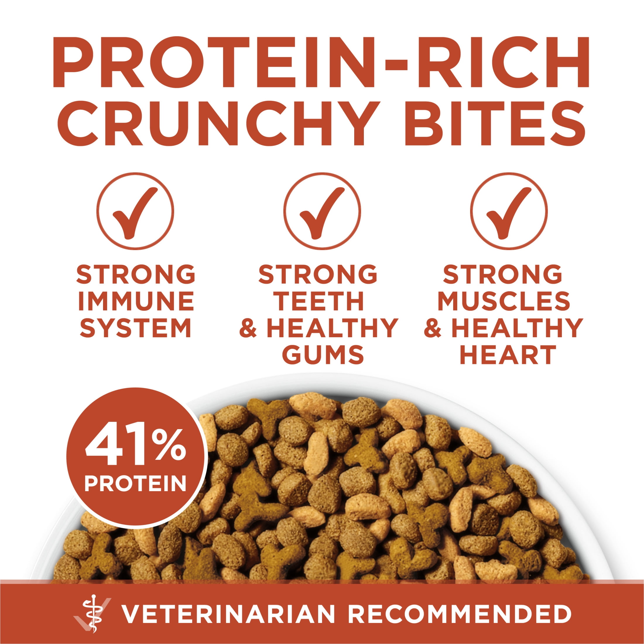 Purina ONE +Plus Riche En Protéines Formule Poulet, Nourriture Sèche pour Chats 1.8 kg