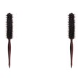 thumbnail image 3 of mmirethe Rouleau de Brosse à Cheveux pour Hommes, Bouclage, Femmes, Outil de Coiffure, Coiffage, Brun, Longueur 23,5 cm, 2 Ensembles, 3 of 6