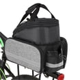 thumbnail image 1 of Bicycle Rear Seat Bag Multifunction Expandable Waterproof MTB Bicycle Pannier Bag Bike Rack Bag With Rain Cover, 1 of 7