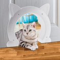thumbnail image 1 of Porte pour Chat d'Intérieur, Porte Intérieure pour Chat Porte pour Animaux pour Chats d'Intérieur Convient aux Chats jusqu'à 30 Lb, avec Vis d'Intérieur, s'Installe Facilement Porte d'Intérieur pour Chat Sans Rabat, 1 of 7