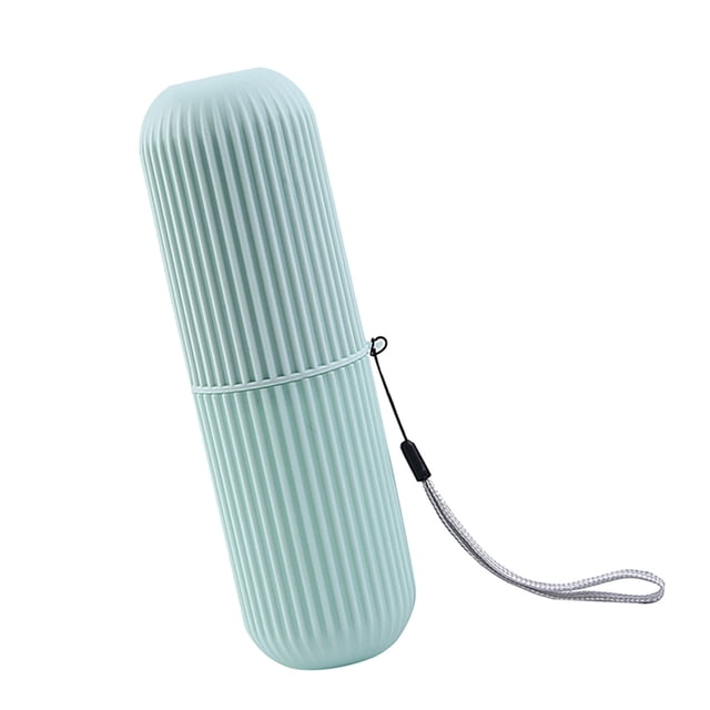 Travel Toothbrush Case, 7.7in Compact DustProof Plastic Toothbrush Holder, Toothbrush Carrying Box Toothbrush Travel Container for Home, Travel, Business, Camping, School