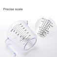 thumbnail image 4 of Plastic Measuring Cups Multi Measurement Baking Cooking measuring cup; Tool Liquid Measure Jug Container, 4 of 9