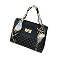 thumbnail image 2 of One Shoulder Crossbody Bag Leather Large Capacity Multi Compartment Women Bag, 2 of 9