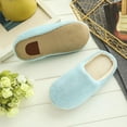 thumbnail image 2 of Pantoufles pour Femmes en Mousse Mémoire à Enfiler Pantoufles de Maison pour Femmes Intérieur Extérieur Pantoufles de Chambre pour Femmes Doublure en Flanelle Chaude et Douce Pantoufles pour Femme, 2 of 6