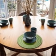 thumbnail image 4 of RXIRUCGD Large Tableware Mat Cup Mat Bowl Mat Dining Table Mat Vegetable Mat Dining Mat Insulation Mat Mat Dining Mat Table Mat Bowl Mat 18CM, 4 of 4