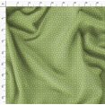 thumbnail image 4 of Soimoi Toile de Canevas Lourde Verte Tissu Imprimé Géométrique Art Octogonal 1 Yard 58 Pouces de Large, 4 of 5