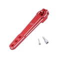 thumbnail image 1 of bedienty Bras de Servo 25T Facile à Installer Métal RC Servo RC pour Pièces d'Hélicoptère RC Rouge 63x8mm, 1 of 6