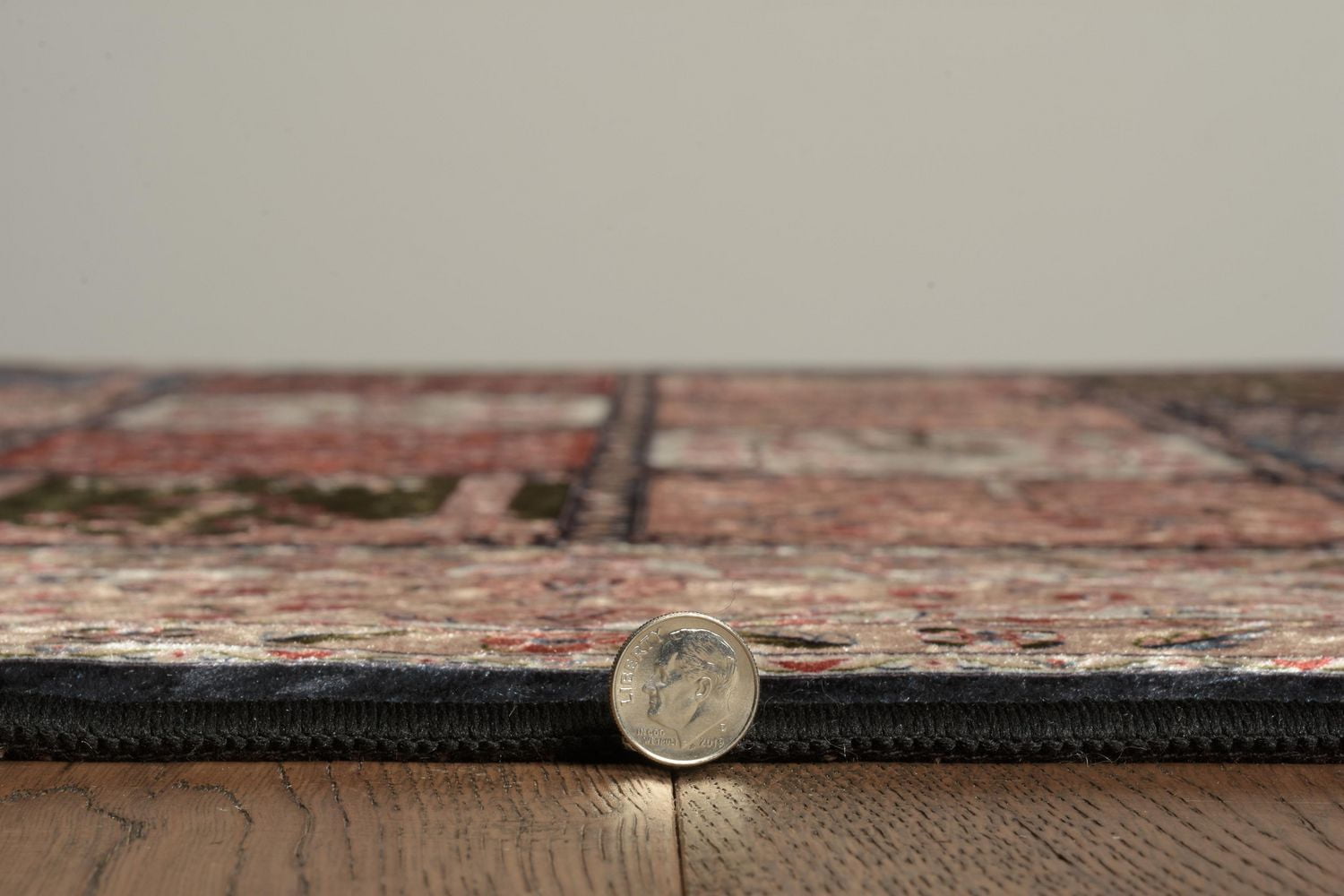 Emerald Tenley Navy & Red 6'7" x 9'7" Area Rug