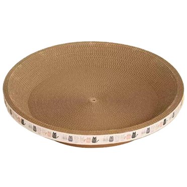 Yinanstore Cat Scratcher Cardboard ,Corrugated Paper Cat Scratching Pad, Cat Bed for Indoor Cats Relaxing Furniture Protection Training 45cmx9cm