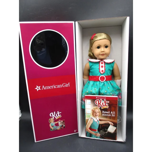 American Girl KIT KITTREDGE BeForever 18" Doll & Book New in Box NIB