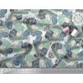 thumbnail image 3 of Soimoi Rayon Fabric Artistic Flower Printed Craft Fabric by The Yard 56 Inch Wide, 3 of 3