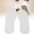 thumbnail image 3 of Chaussures en Cuir Semelle Antidérapante Outil de Réparation Chaussures Accessoire une Paire Chaussures en Cuir Semelle Antidérapante Résistante à l'Usure Semelle en Caoutchouc Grain Surélevé Blanc, 3 of 8
