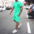 thumbnail image 2 of Men's Suits Quick-Dit Summer Tracksuit for Everyday Casual Outdoor Travel Performance Athletic Set, 2 of 5