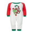 thumbnail image 4 of Ensemble de Pyjamas Assortis pour la Famille de Noël pour Enfants Adultes Raglan Imprimé à la Mode et Ensemble de Vêtements de Nuit pour Vêtements de Nuit, 4 of 8