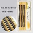 thumbnail image 1 of Grappe de Faux Cils Naturels Extensions de Cils 30D Duveteuses Cils Doux et Vaporeux, 1 of 4