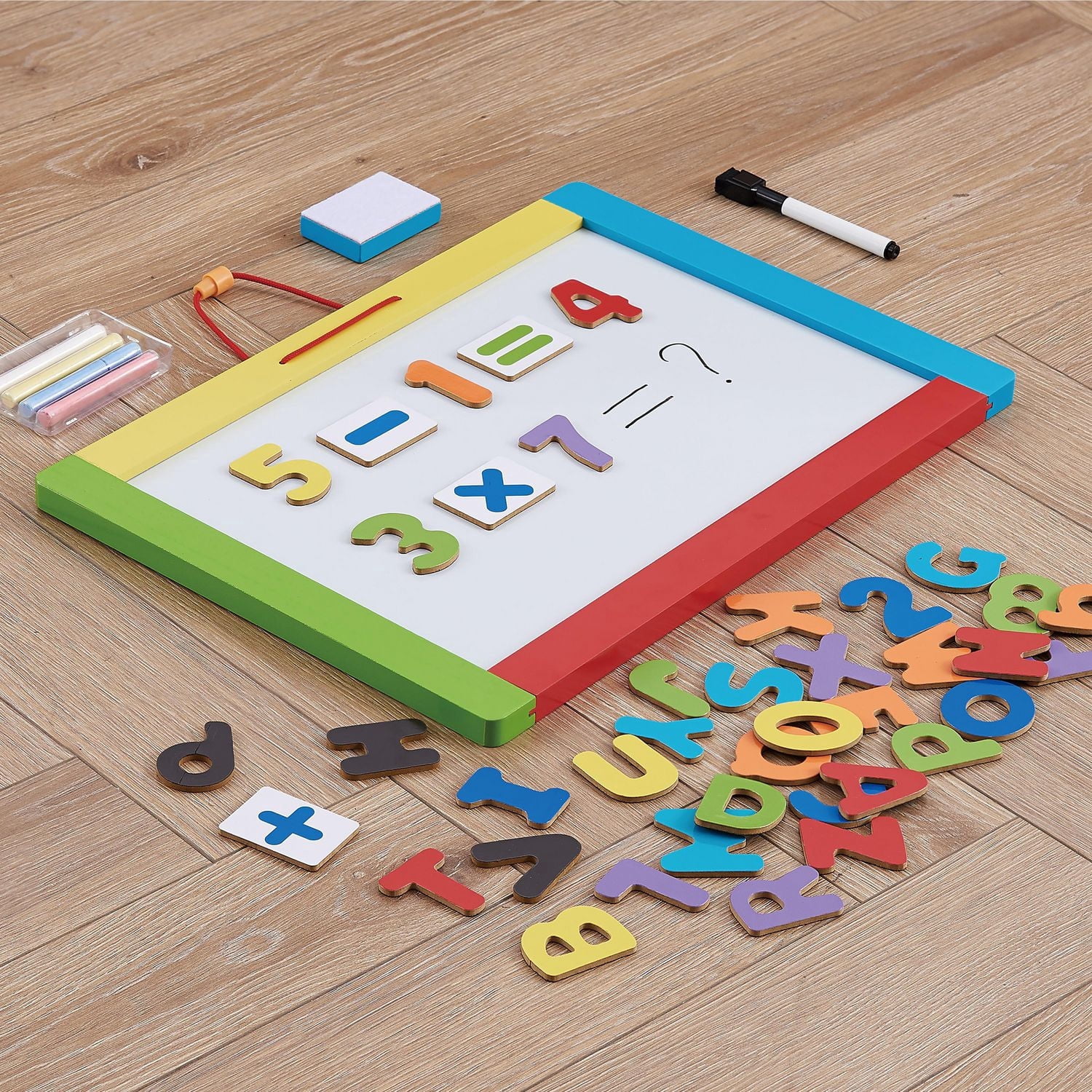 Tableau d'apprentissage en bois double face Spark Create Imagine