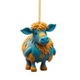 thumbnail image 1 of Meitianfacai Cute Cow Car Pendant Home Tree Decoration, Christmas Tree Ornament, Home Decor 1PC, 1 of 1