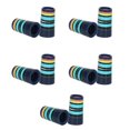 thumbnail image 1 of CHUANK Colorful Striped Golfing Iron Ferrules Fit 0.35Inch 0.37Inch Iron Shafts, 1 of 20
