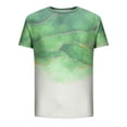 thumbnail image 5 of UVEASISHA Liquidation Chemise Homme Grande Taille Manches Courtes T-Shirt Graphique Imprimé 3D Hauts Muscle Décontracté Ample Col Rond Chandail Vêtements Tendance 2025, 5 of 5