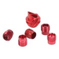 thumbnail image 3 of Archery Hooded Peephole  Kit, 6x 8x Clarifier Lens Compound Bow Peep Sight  For Shooting Red, 3 of 8