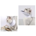thumbnail image 4 of EastVita Collier Conique Souple pour Chat, Collier Conique pour Chat Ajustable et Souple, Collier Conique Léger pour Animal de Compagnie Empêchant le Léchage et la Morsure, Collier Conique Protecteur, Cônes pour Chat après Chirurgie pour Chatons, 4 of 7
