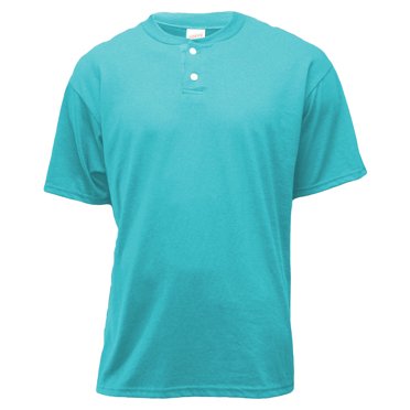 Soffe Chemise à Manches Courtes pour Hommes avec Patte de Boutonnage à Deux Boutons