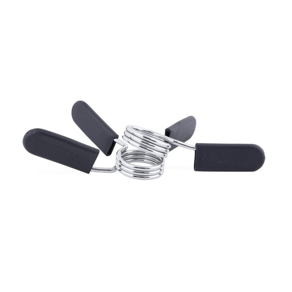 CAP Barbell 1" Standard Chrome Spring Clip Collars, Pair