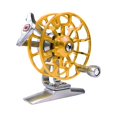 thumbnail image 3 of DYNWAVECA Moulinet de Pêche sur Glace Accessoires de Pêche multi-Usages Robuste Main Droite Alliage d'Aluminium pour Pêche en Rivière Pêche en Roche Pêche en Eau Salée Pêche de Plage, 3 of 10