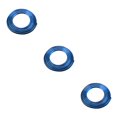 thumbnail image 1 of Transemion 5M Line Car Van Interior Decor Red Point Edge Gap Door Panel Molding N blue 3Set, 1 of 6