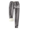 thumbnail image 1 of Birdeem Fashion Women's Printing Leggings with Elastic Drawstring Pockets Thick Warm Pants, 1 of 1
