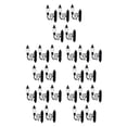 thumbnail image 2 of Redempat 5x Antique Miniature Wall Lamp for Accessories DIY Style A 5Set, 2 of 6