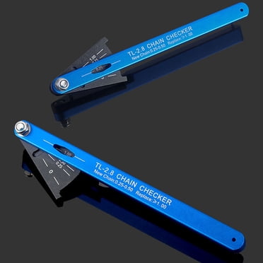 Xingzhi Bike Chain Wear Indicator Tool Multifunctional Aluminum Alloy Durable for All Chains on City Bike