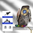 thumbnail image 4 of Phone Stand for Car,New Magnetic Intelligent Support Navigation Frame Pickup Light Sensing Transparent Car Wireless Charging Car Mobile Phone Stand M9S,Wireless Charging Stand, 4 of 9