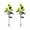 Jaune, variante sur Feltree Lumières à Fleurs de Rose à 5 Têtes à Énergie Solaire pour Jardin Extérieur, Patio, Pelouse - Prise de Sol Décorative Imperméable Décoration de Vacances et de Fête